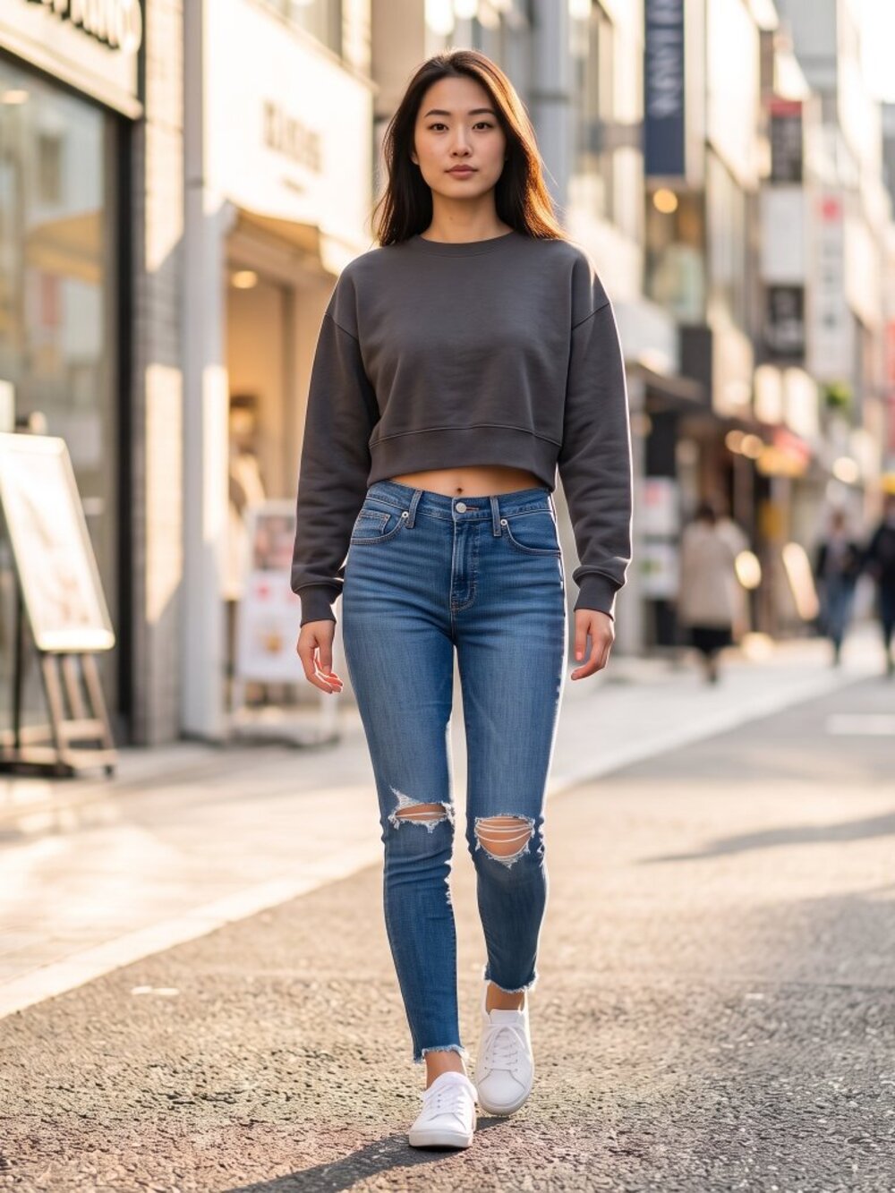 Levi's Mile High Super Skinny Distressed Jeans 29